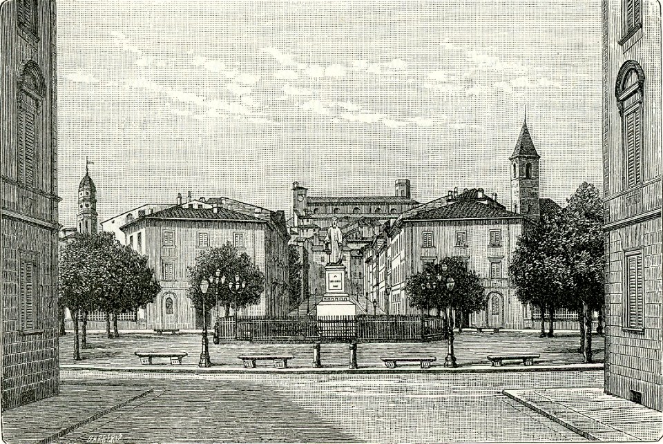 Arezzo Piazza Guido Monaco