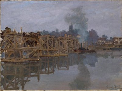 Argenteuill, the Bridge Under Repair