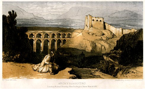 Arghyrókastro - Lear Edward - 1851