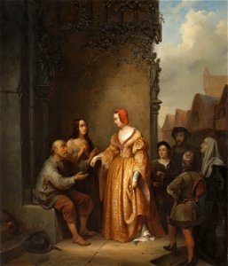 Arie Johannes Lamme Das Almosen