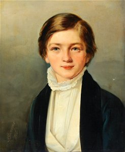 Aristide Oeconomo Bildnis eines Knaben