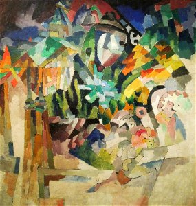 Aristarkh Lentulov - Landscape near Kislovodsk