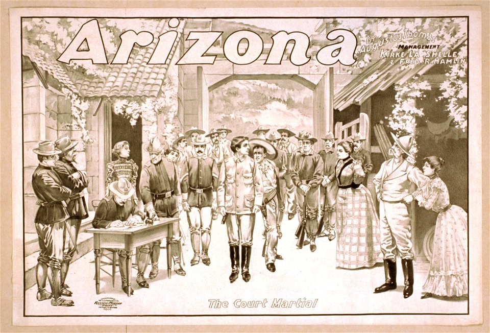 Arizona by Augustus Thomas. LCCN2014636583