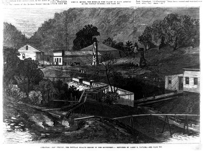 Arkansas. Hot Springs, the popular health resort of the southwest - sketched by James E. Taylor. LCCN93511496