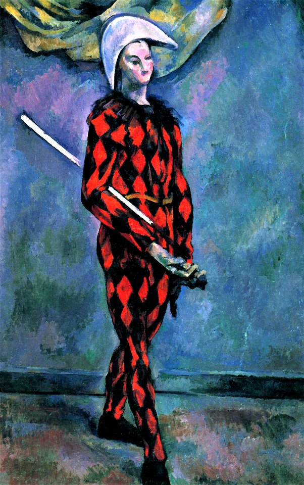 Arlequin, par Paul Cézanne, National Gallery of Art