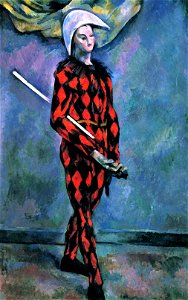 Arlequin, par Paul Cézanne, National Gallery of Art