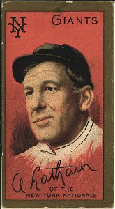 Arlie Latham, New York Giants, baseball card portrait LCCN2008677493