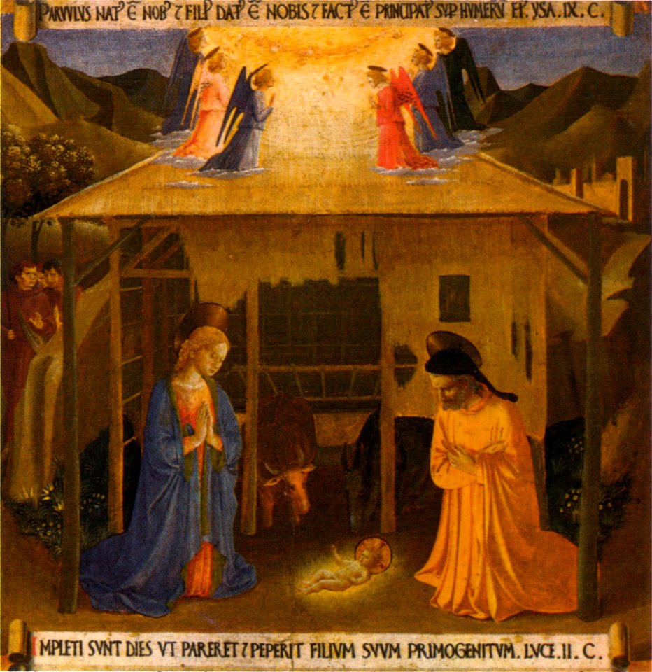 Armadio degli argenti, natività