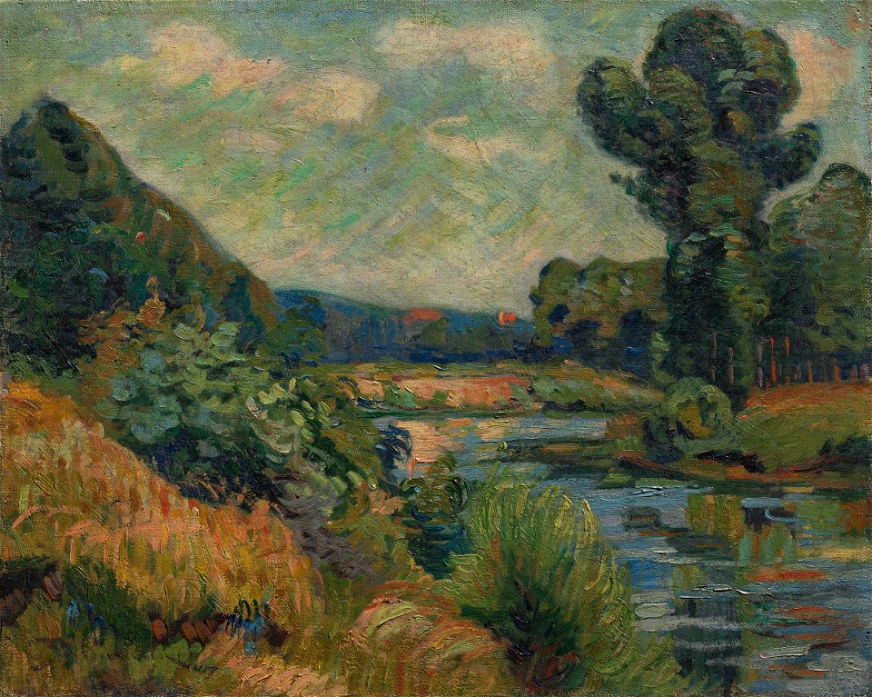 Armand Guillaumin - The Banks of the Marne at Charenton - 1963.573 - Cleveland Museum of Art