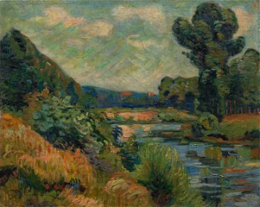 Armand Guillaumin - The Banks of the Marne at Charenton - 1963.573 - Cleveland Museum of Art