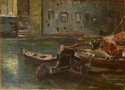 Armand Jamar - Boot aan de kade