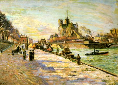 Armand Guillaumin - Notre Dame de Paris, MNBA