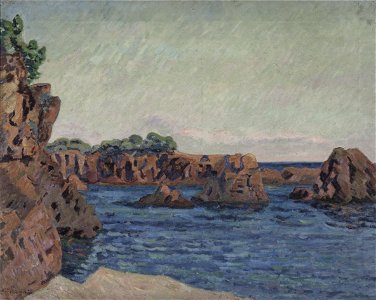 Armand Guillaumin - Rochers à Agay - PPP3049 - Musée des Beaux-Arts de la ville de Paris