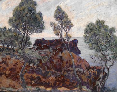 Armand Guillaumin - Agay - Les Roches Rouges - 71.40.2 - Indianapolis Museum of Art