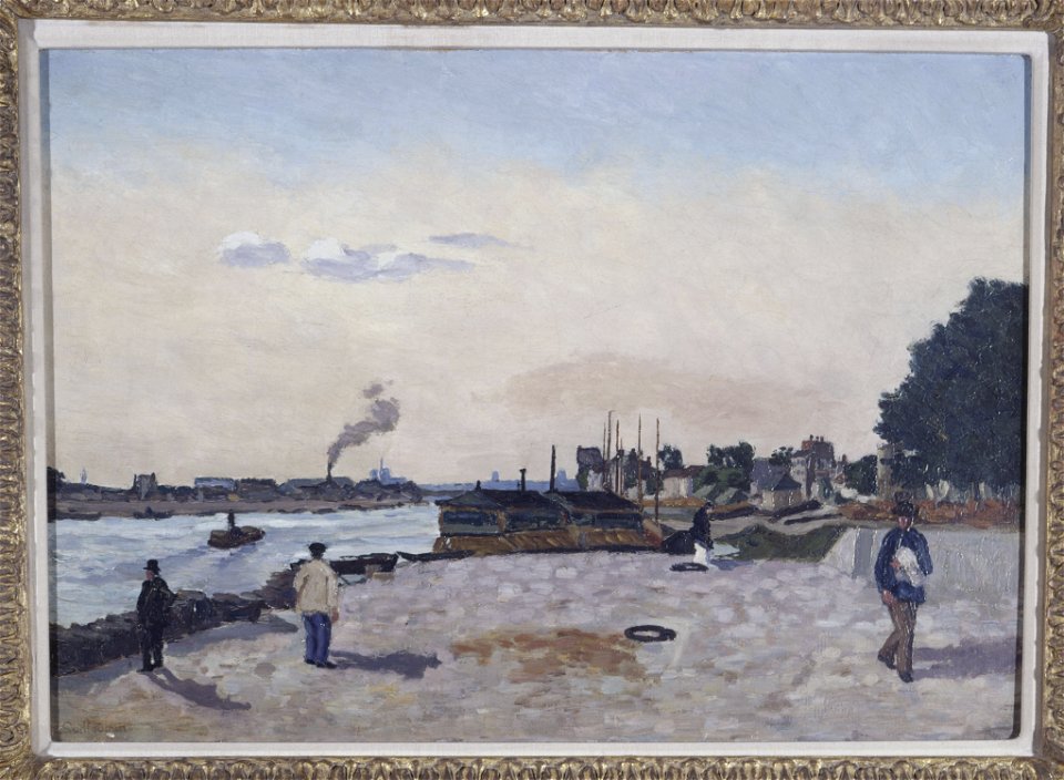 Armand Guillaumin - Le quai de Bercy, vers 1874 - P2163 - Musée Carnavalet
