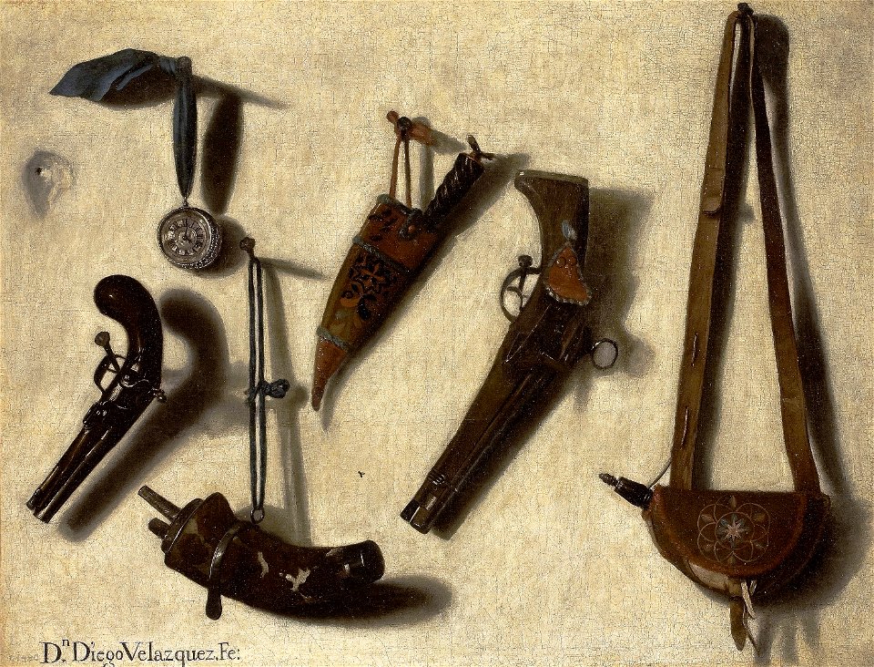 Armas y pertrechos de caza, de Vicente Victoria (Museo del Prado)