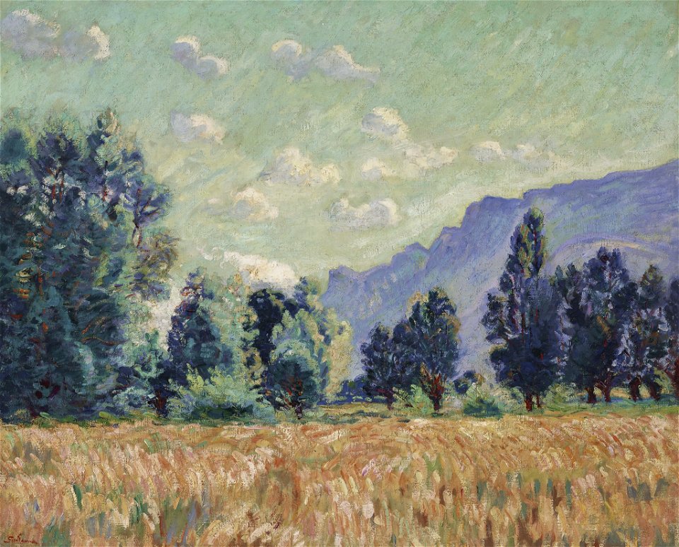Armand guillaumin pontcharra vallee de lisere le mont granier dans le011723)