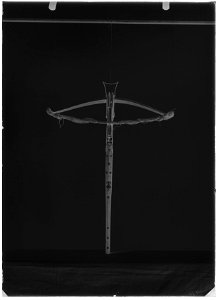 Armborst, 1500-tal, västeuropeisk typ, s.k. dalbåge - Livrustkammaren - 43109-negative
