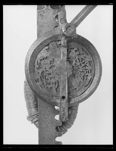 Armborstvinda, daterad 1579, tillverkad för kurfurstehovet i Sachsen - Livrustkammaren - 53726