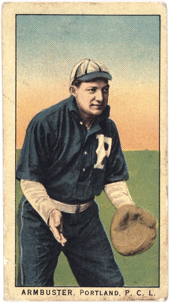 Armbruster, Portland Team, baseball card portrait LCCN2008677304