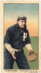 Armbruster, Portland Team, baseball card portrait LCCN2008677304