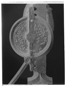 Armborstvinda, daterad 1579, tillverkad för kurfurstehovet i Sachsen - Livrustkammaren - 10985-negative