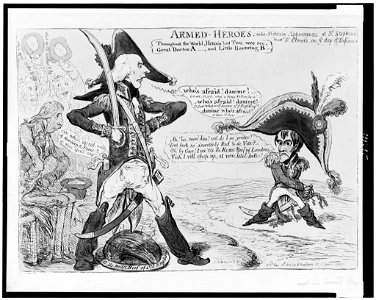 Armed-heroes - Js. Gillray inv. & f. LCCN94509067
