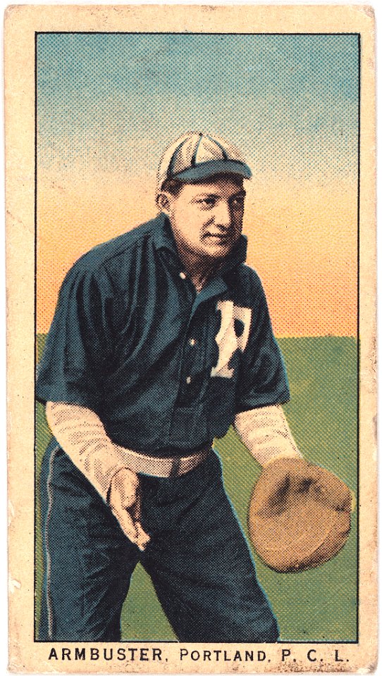 Armbruster, Portland Team, baseball card portrait LCCN2008677304