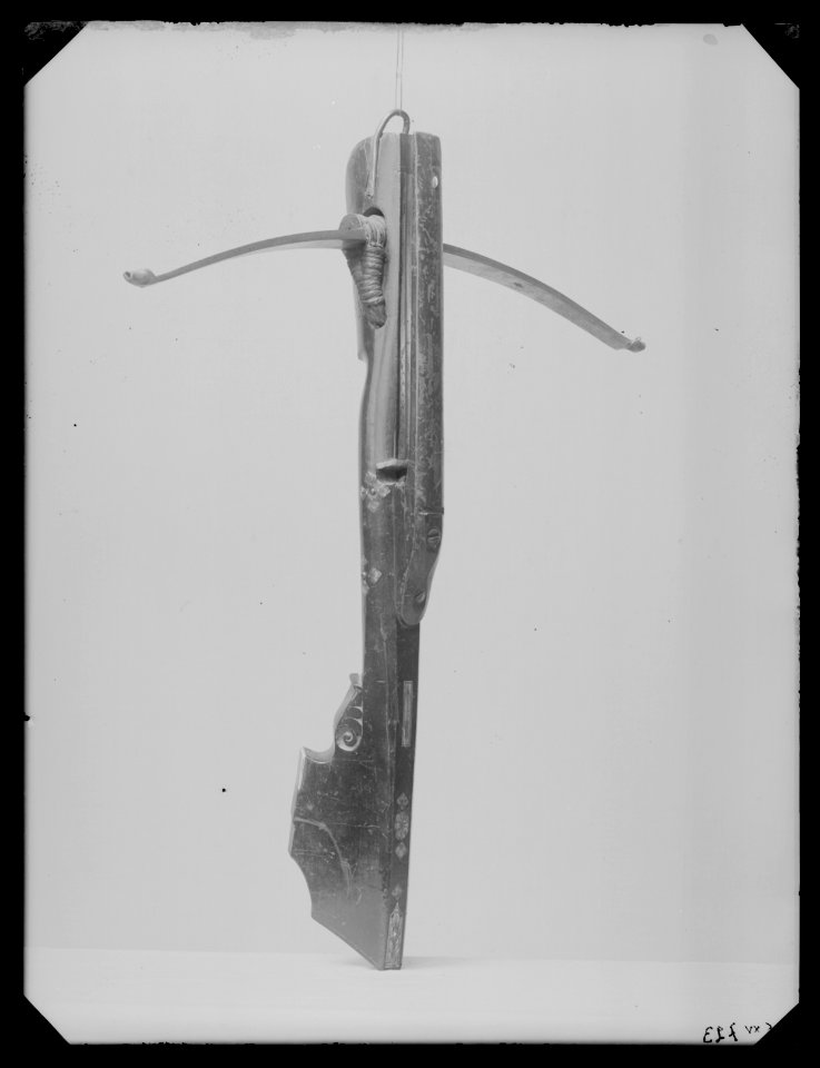 Armborst med täckt pilränna, Tyskland , 1700-talet - Livrustkammaren - 70615