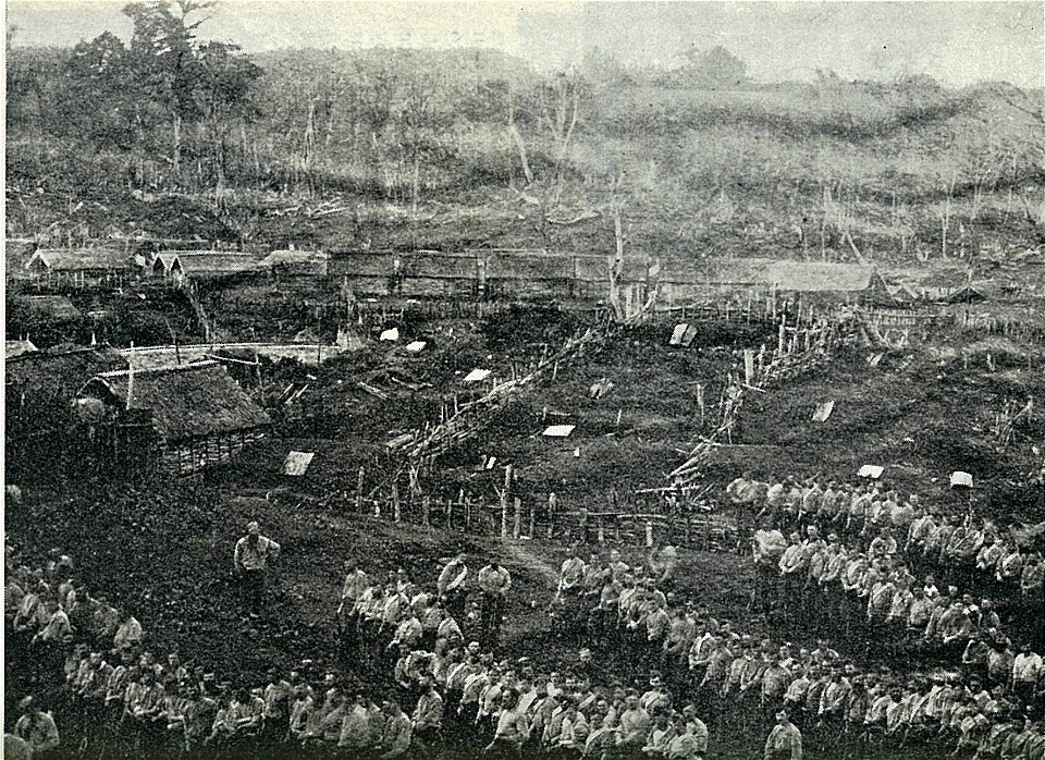 Armed constabulary field force at parihaka
