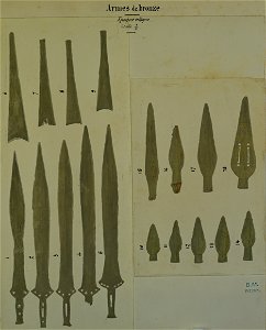 Armes de bronze Marne 06161