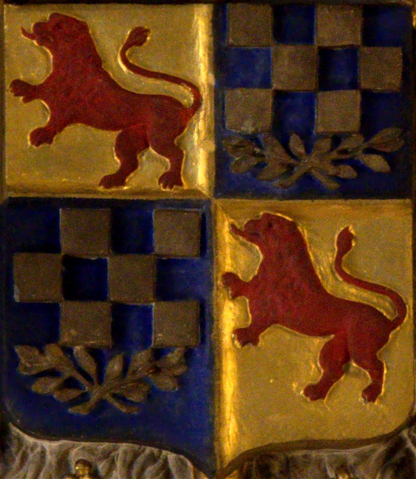 Armoiries des abbesse MBA Lyon (Réfectoire) (cropped)