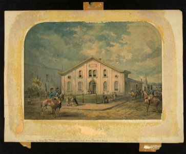 Armory of First City Troop - escorted Washington and every president since - Jas. F. Queen. LCCN2009632025