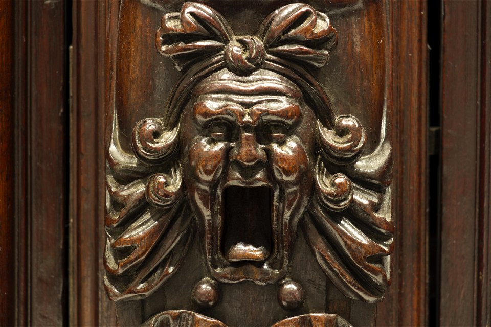 Armoires à deux corps aux divinités (Lyon, XVIe siècle) - détail 2