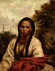 A Dakota Indian Woman by William Armstrong