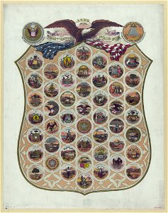 Arms of the states and territories of the American union LCCN92522681