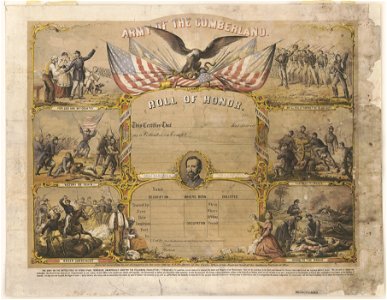 Army of the Cumberland-Roll of honor - Strobridge, Middleton & Co., Cincinnati, Ohio. LCCN97502742