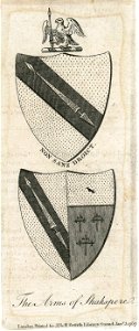 Arms of Shakspere