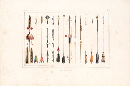 Armes offensives (3), da Coleção Brasiliana Iconográfica