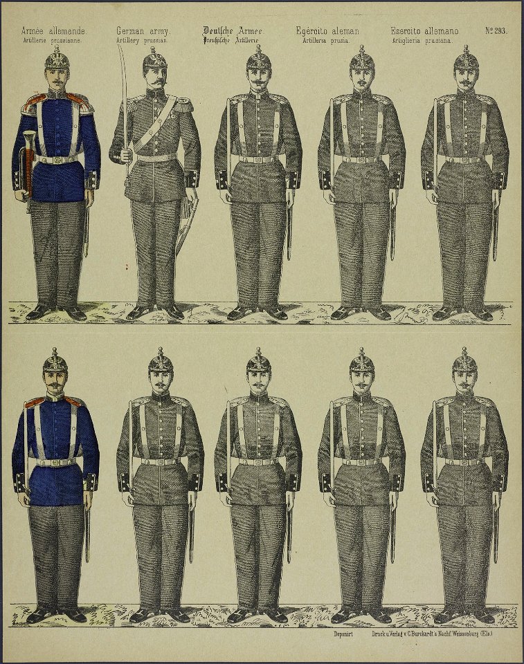 Armée allemande-Catchpenny print-Borms 0102