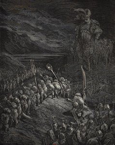 Armée des Andouilles en marche - Chapitre XXXV du Quart Livre