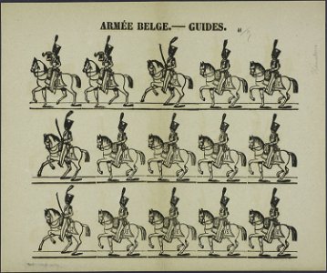 Armée belge-Catchpenny print-Borms 0682