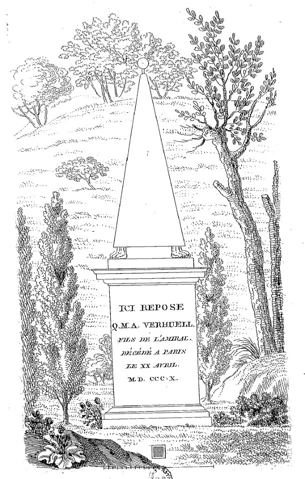 Arnaud - Recueil de tombeaux des quatre cimetières - Verhuell