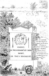 Arnaud - Recueil de tombeaux des quatre cimetières - Belle
