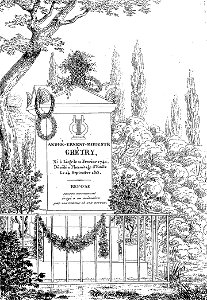 Arnaud - Recueil de tombeaux des quatre cimetières - Grétry