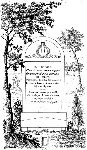 Arnaud - Recueil de tombeaux des quatre cimetières de Paris - Aglaé Louise Marie Surgy