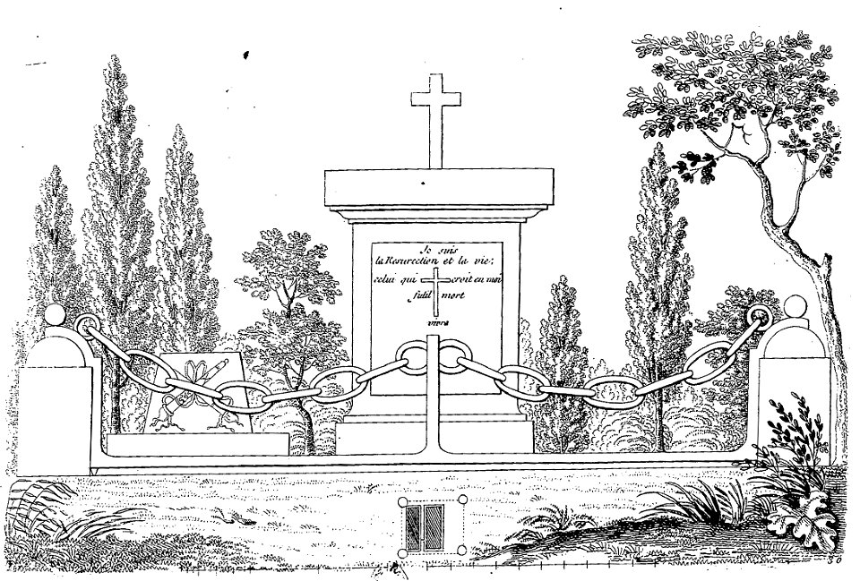 Arnaud - Recueil de tombeaux des quatre cimetières de Paris - Darbonne
