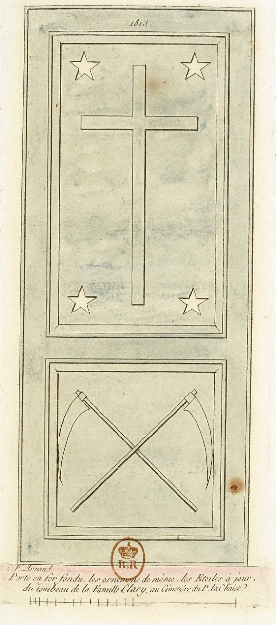 Arnaud - Cimetière du P. Lachaise - recueil de 18 portes et grilles - Planche 10