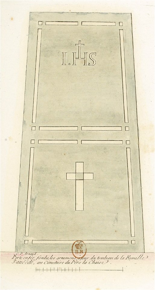 Arnaud - Cimetière du P. Lachaise - recueil de 18 portes et grilles - Planche 16