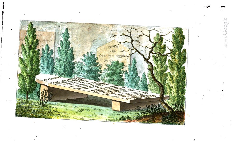 Arnaud - Recueil de tombeaux des quatre cimetières de Paris - Atrof (colored)